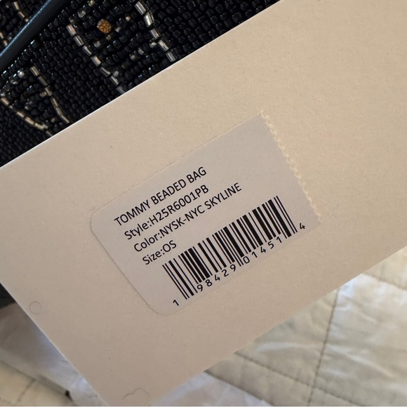 Staud Tommy Bag Beaded NYC Skyline NEW - Picture 4 of 9